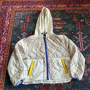 Zara Lightweight Quilted Zip-Up Jacket.